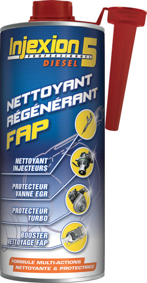 METAL 5 - Nettoyant régénérant FAP, Injecteurs, Vanne EGR, Turbo Diesel - IDALLD