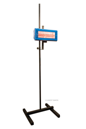 ANEST IWATA FRANCE IWATA - Sécheur infrarouge 1,5KW manuel premium + support + minuterie - HL1000152DF