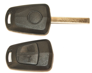 Coque de clé adaptable Opel 2 boutons lame praiser  Klemax référence: OPE23