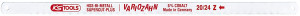 KS TOOLS KSTOOLS - Lames de scie HSS bi-métal - 129.6620/10