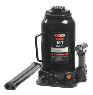 KS TOOLS KSTOOLS - Cric bouteille hydraulique - Capacité 15 Tonnes - 160.0356