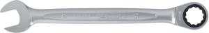 KS TOOLS - Clé mixte à cliquet  CHROMEplus 72 dents 24 mm - 503.4224