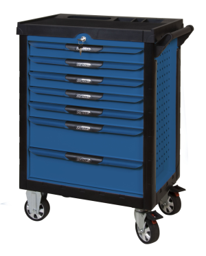 KS TOOLS KSTOOLS - Servante PEARL line bleue, 7 tiroirs - 804.0007