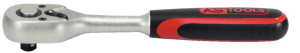 KS TOOLS - Cliquet réversible - 1/4" - 72 dents - bi-matières - 914.1490