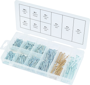 KS TOOLS KSTOOLS - Assortiment de clous, 550 pcs - 970.0370
