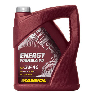 MANNOL - Huile moteur energy formula - 5W40 - Bidon de 5 litres - MN7913-5