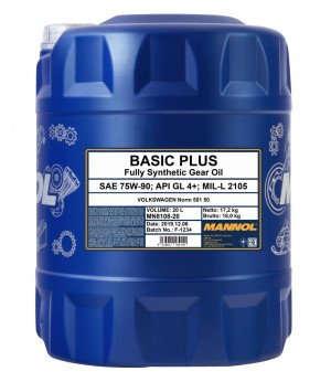 MANNOL - Huile de transmission - 75W90 - 20L - MN8108-20