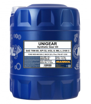 MANNOL - Huile de transmission - 75W80 - 20L - MN8109-20