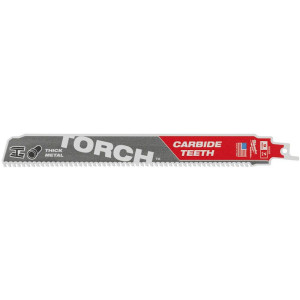 Lames de démolition métal heavy duty torch avec denture carbure Milwaukee 48005202