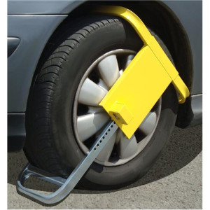 MOTTEZ - Antivol bloque roue voiture ou caravane - A068P
