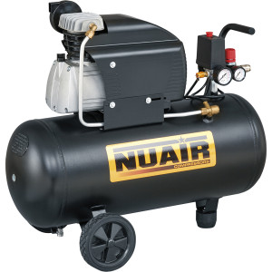 NUAIR FRANCE NUAIR - Compresseur à piston lubrifié 2 CV 50 litres 230 Vca - FC2/50N - 131000NU