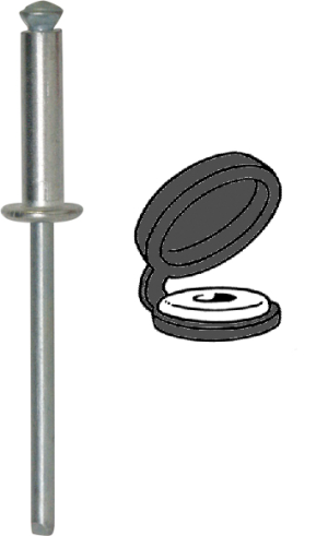 RESTAGRAF - Rivets rivets chapo® - 4999
