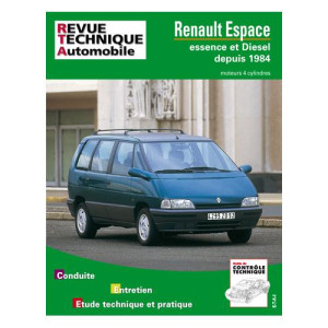 ETAI Revue technique pour Renault Espace 4 cyl. essence et diesel de 85 à 96 td