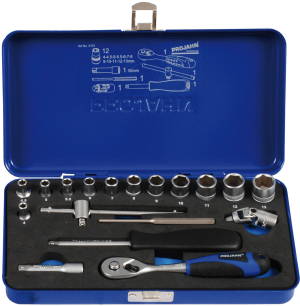 SCHILL - Coffret de clés à douilles 18 outils - 4101