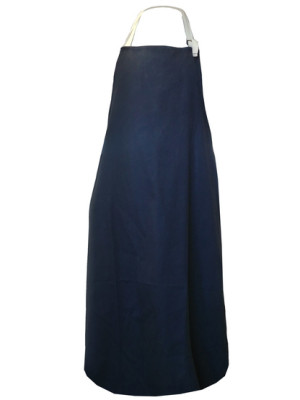 SINGER FRERES SINGER - Tablier avec bavette - coton bleu - 100x70 cm - TABCHB1070