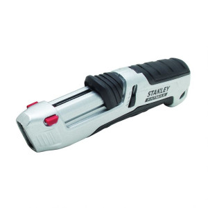 Stanley EXPERT - Couteau de sécurité métal à lame auto-rétractable - FATMAX FMHT10367-0