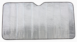 SYNCHRO DIFFUSION INCAR - Pare-soleil avant repliable alu 150x85 - 134747
