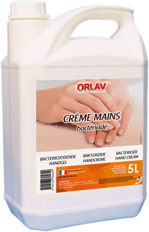 HYDRACHIM ORLAV - Bidon savon crème mains bactéricide - 5 litres - 002042501