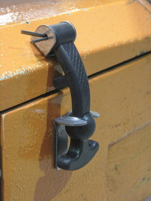 TOPCAR SODISE - Attache capot caoutchouc 120mm - blister - 17210