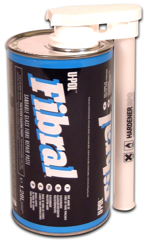 U-POL UPOL - Mastic fibre de verre cartouche fibral 1,3 litre - DIS/FIB