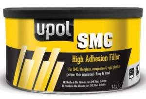 U-POL UPOL - Mastic renforcé de fibres de carbone -1,1L - Noir - SMCB2