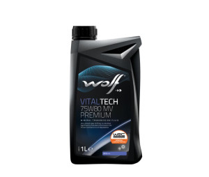 WOLF - Huile de transmission 75W80 MV PREMIUM - 1 L - 1048400