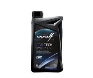 WOLF - Huile moteur VIVALTECH 5W40 PI C3 - Bidon de 1 litre - 8302817