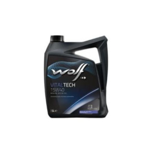 WOLF - Huile moteur VIVALTECH 15W40 - Bidon de 5 litres - 8301117