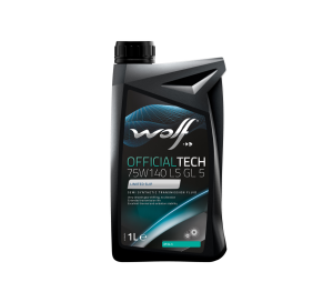WOLF - Bidon 1 litre d'huile GEAR OIL GL 5 LS SAE 75W140 - 8304200