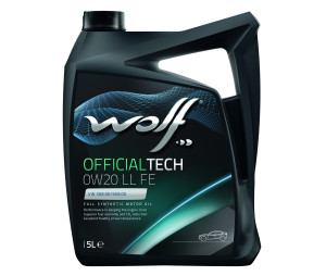 WOLF - Huile moteur OFFICIALTECH 0W20 LL FE - Bidon de 5 litres - 8331336
