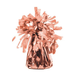 Ciężarek do balonów metaliczny rosegold różowe złoto 1szt