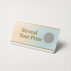 Pixartprinting Cartes à Gratter en PVC