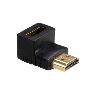 Adapter Akyga AK-AD-01 HDMI-M / HDMI-F 90° góra