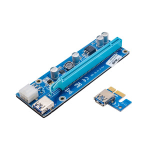 Riser PCI-E 1x - 16x USB 3.0 AK-CA-64