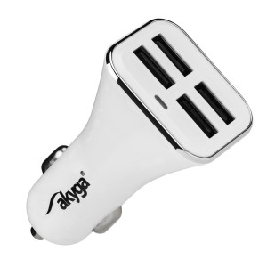 Ładowarka samochodowa USB AK-CH-09 4x USB-A 5V / 6.8A 34W