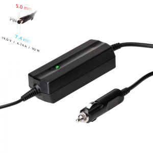 Zasilacz samochodowy Akyga AK-ND-32 19V / 4.74A 90W 7.4 x 5.0 mm + pin
