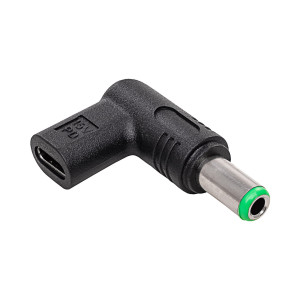 Przejściówka do laptopa Akyga AK-ND-C18 USB-C / 6.3 x 3.0 mm