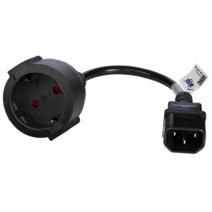 Przedłużacz adapter kabla zasilającego CEE 7/3 / C14 15cm AK-PC-10A