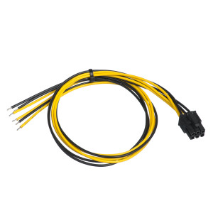 Przewód serwisowy ATX AK-SC-19 PCI-E 6-pin 450 mm