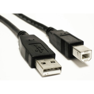 Kabel USB A / USB B 5 m Akyga AK-USB-18 Czarny