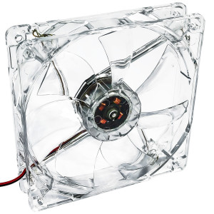 Wentylator 120mm MOLEX 4 LED czerwony AW-12A-BR