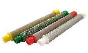 Titan Filtr paluszkowy z gwintem 100 mesh żółty