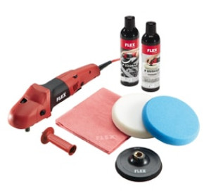 Flex PE 14-3 125 230/CEE - SET, Polerka o mocy 1400 W, z zestawem akcesorii.