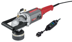 Flex 477.788  LW 1202 SN 230/CEE-PRCD  Szlifierka do kamienia na mokro 130 mm z wyłącznikiem PRCD