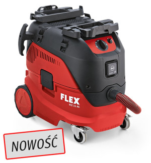 Flex 444.111, VCE 33 L AC 230/CE Odkurzacz z automatycznym systemem czyszczenia filtra, 30l, Klasa L
