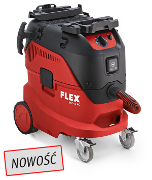 Flex 444.154, VCE 44 L AC 230/CE Odkurzacz z automatycznym systemem czyszczenia filtra, 42l, Klasa L
