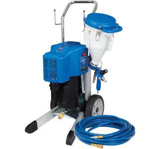 Zestaw Graco TexSpray FastFinish Pro kompresor wraz z ciśnieniowy pistoletem ze zbiornikie - hopper gun (25D493)