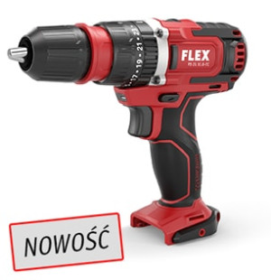 FLEX 418.013 PD 2G 10.8-EC  2-biegowa akumulatorowa wkrętarko-wiertarka udarowa 10,8 V bez akumulatorów i ładowarki