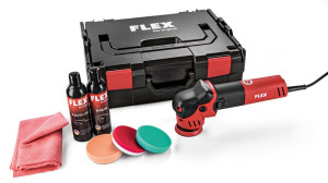 Flex 447.137 XFE 7-12 80 Set Mała polerka mimośrodowa 80mm 700Wat  w komplecie z akcesoriami