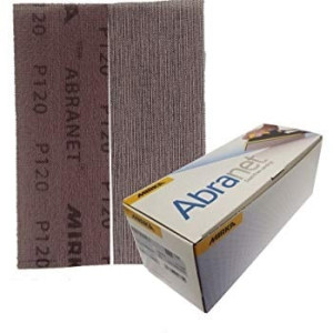 Mirka Abranet siatki szlifierskie 115 x 230mm granulacja P120 (50szt) 5411205012